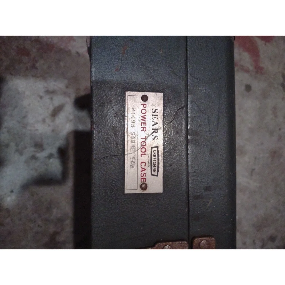 Sears Craftsman 1495 Sabre Saw And Case
